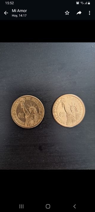 Monedas E.E.U.U conmemorativas 