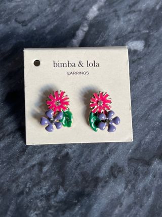 Juego de pendientes y pulsera Bimba y Lola