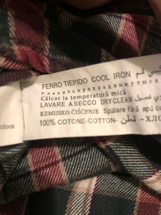 Camicia Flanella Unisex Piazza Italia S