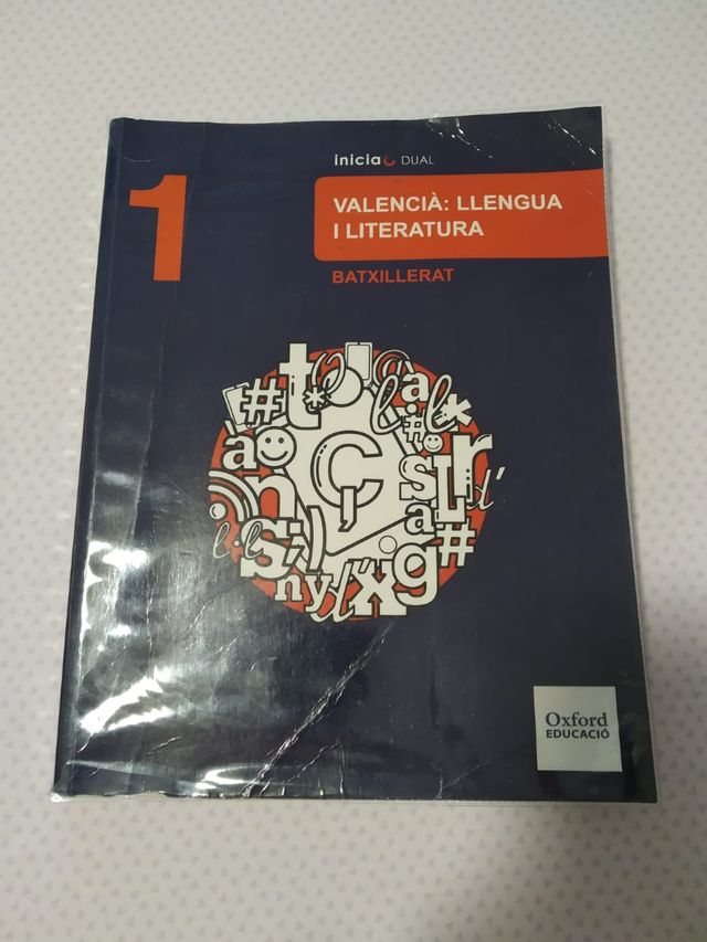 Valencià. 1 de Bachillerato
