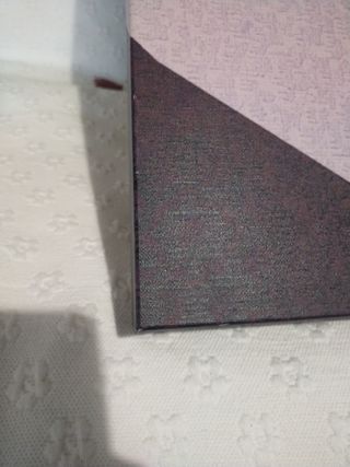 cuadro lienzo cuadrado morado 90x90