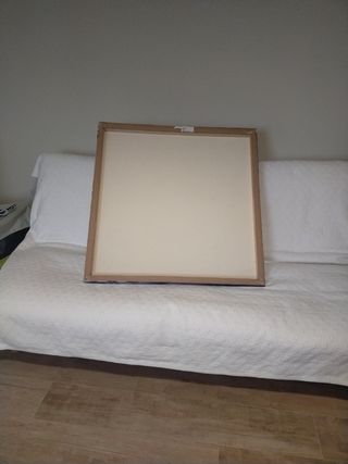 cuadro lienzo cuadrado morado 90x90