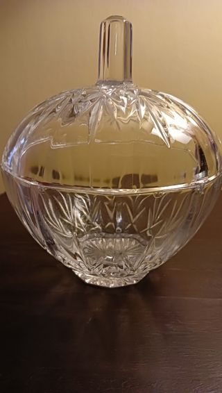 Porta caramelle in cristallo