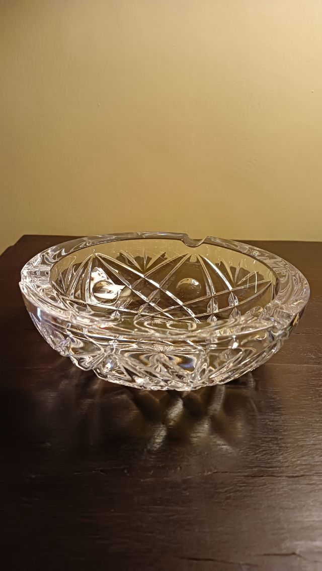 Posacenere in cristallo