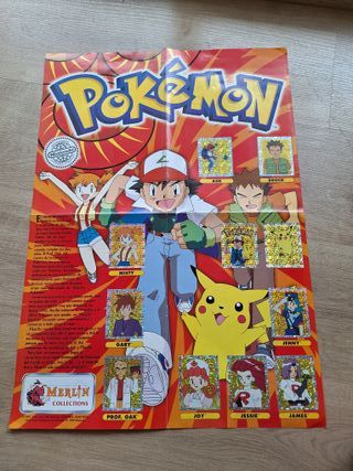 Álbum de cromos Pokémon Hazte con todos