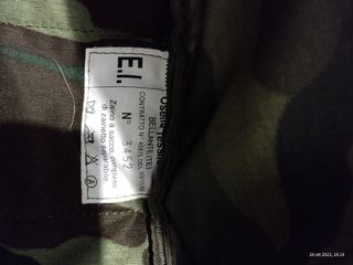 Zaino militare EI originale