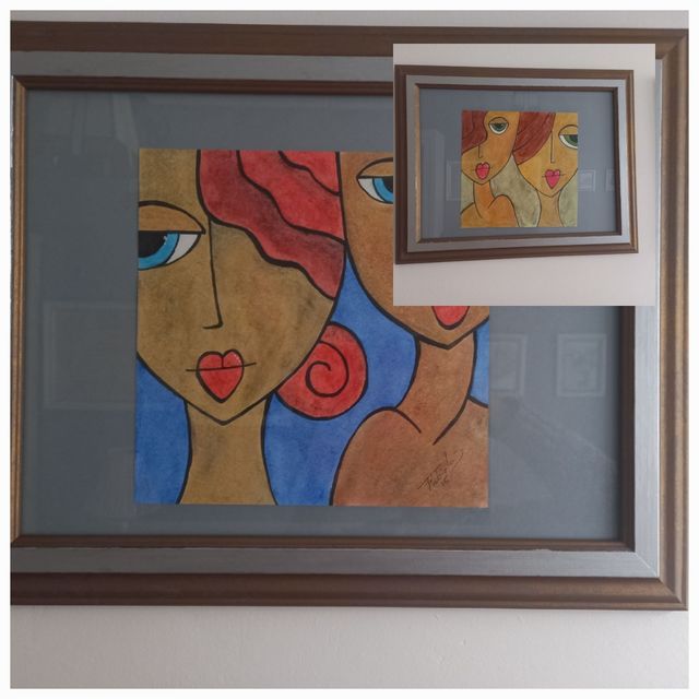 2 cuadros...pintura original