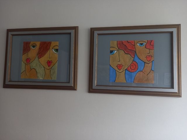 2 cuadros...pintura original