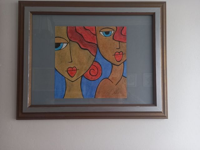 2 cuadros...pintura original