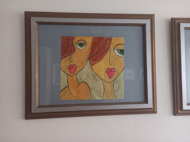 2 cuadros...pintura original