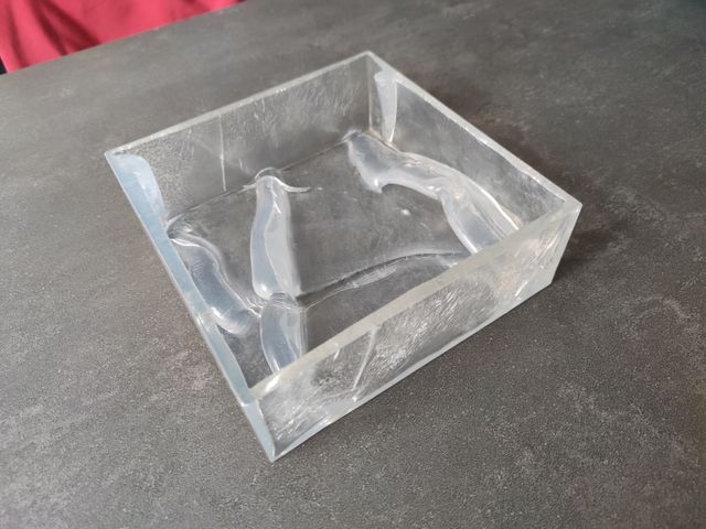 Svuotatasche vintage design resina 23x23