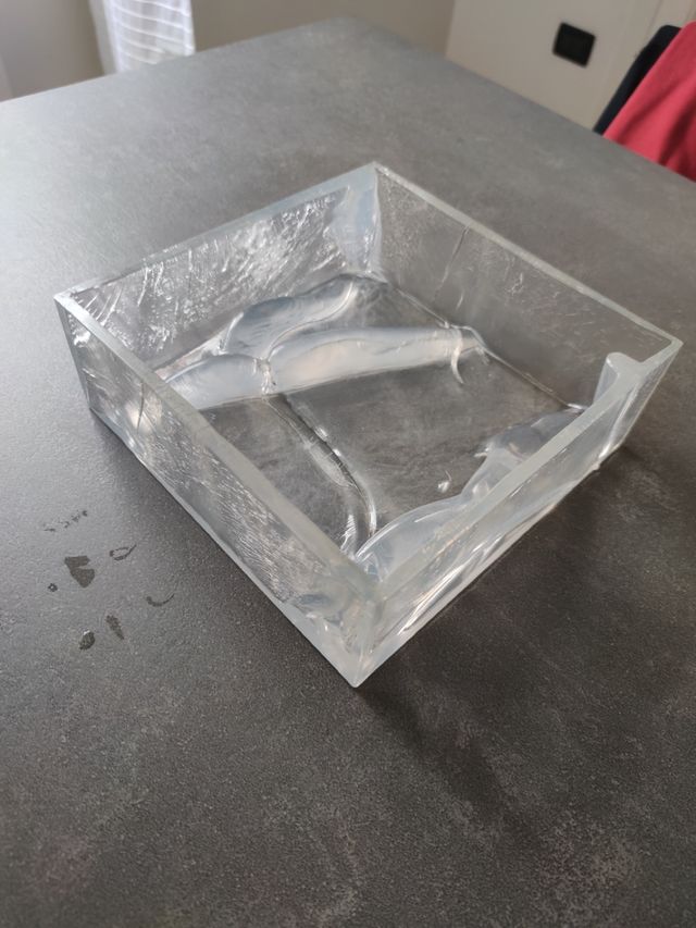 Svuotatasche vintage design resina 23x23