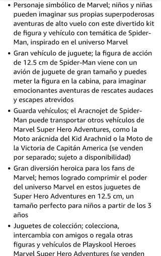 Avion, yet spider man Marvel