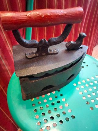 Plancha antigua retro de hierro (nueva)