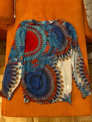 Camisa Desigual semitransparente 