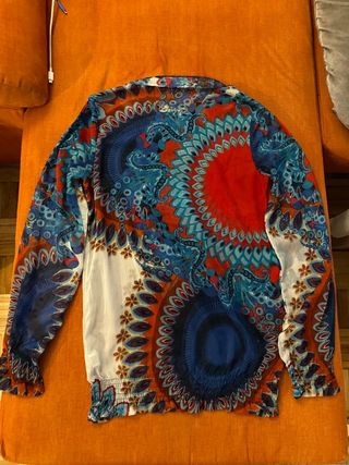 Camisa Desigual semitransparente 