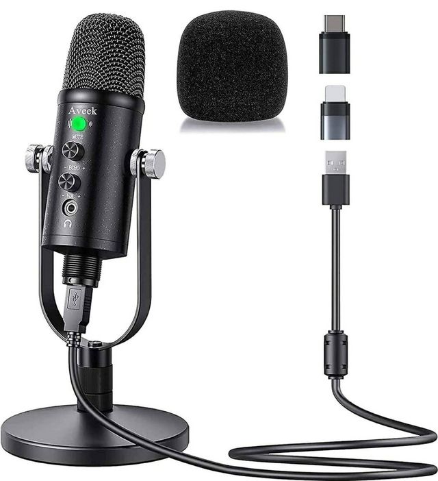 Microfono condensador usb