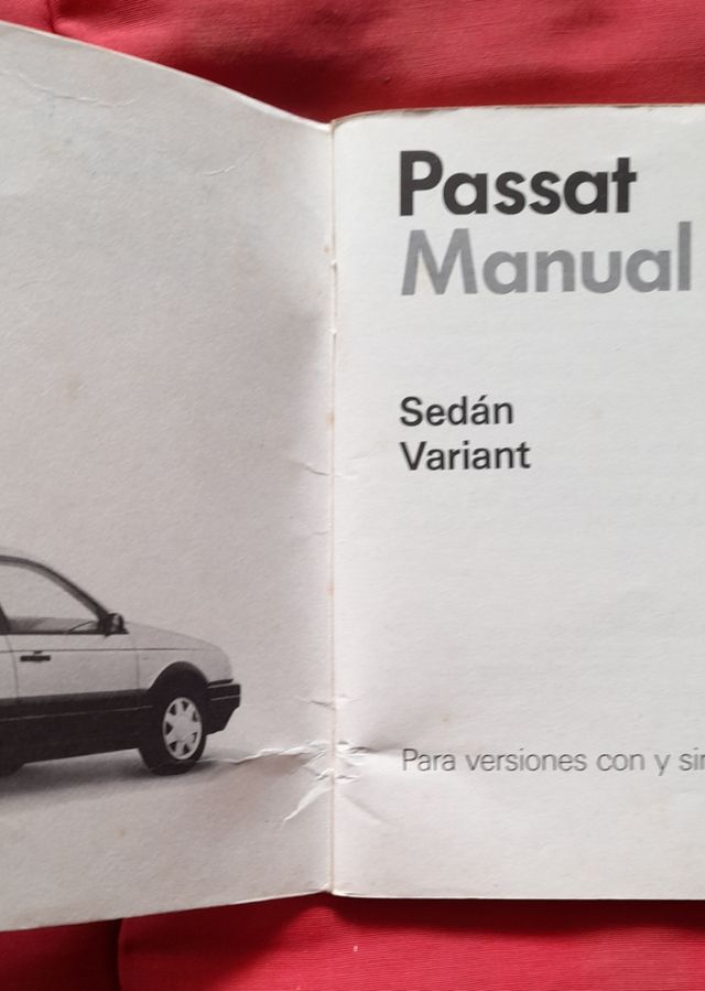 Manual de Uso Volkswagen / Passat . 1988