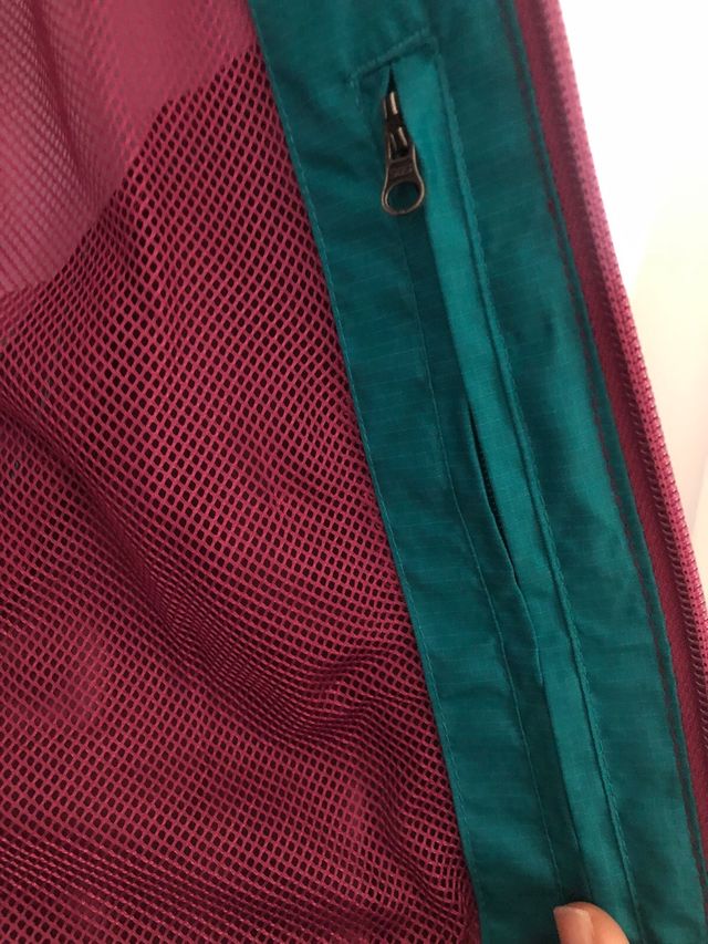 Cortavientos bicolor