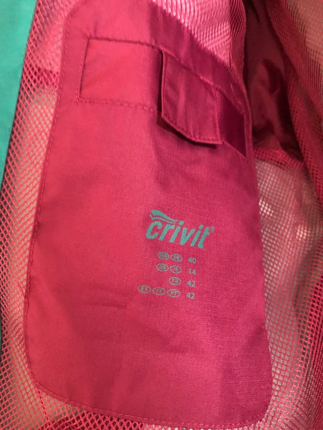 Cortavientos bicolor