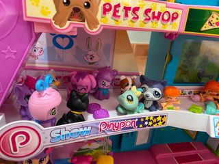 Lote de Pinypon 60 muñecos + complementos, hambur