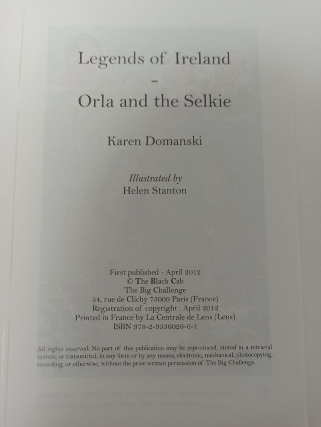 Legends of Ireland - Orla and the Selkie