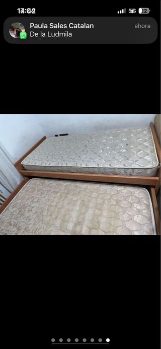 Cama nido con cajones