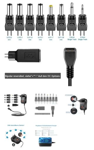 Adaptador de corriente universal