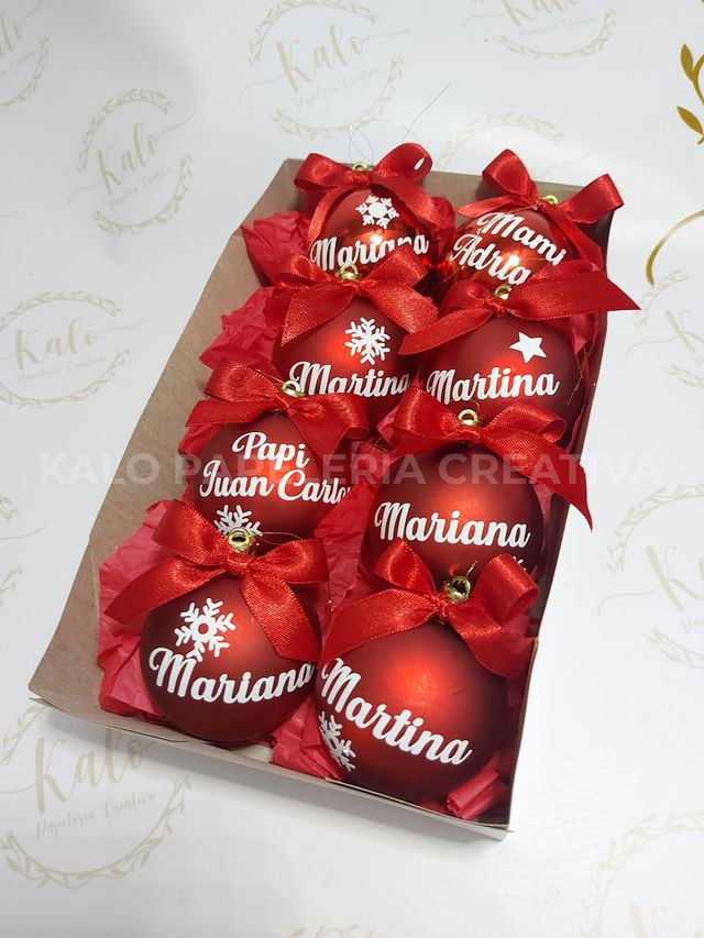 Bolas de Navidad Personalizadas