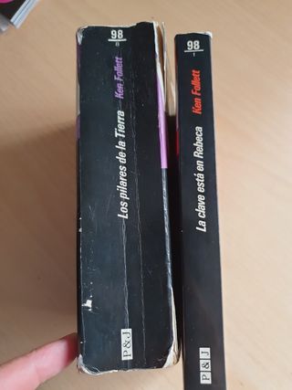 Lote dos libros Ken Follet