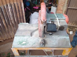 mesa sierra corte encofrado madera