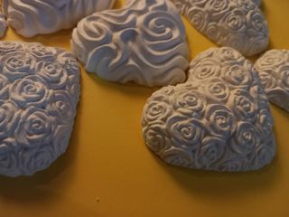 Cuoricini di gesso