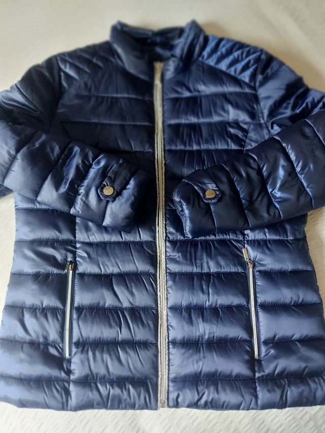 Anorak corto azul de Elogy