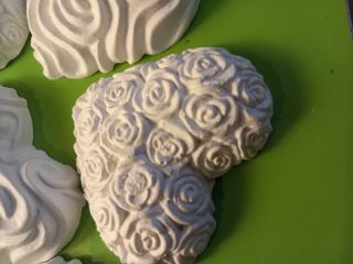 Cuoricini di gesso
