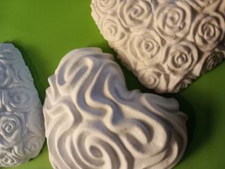 Cuoricini di gesso