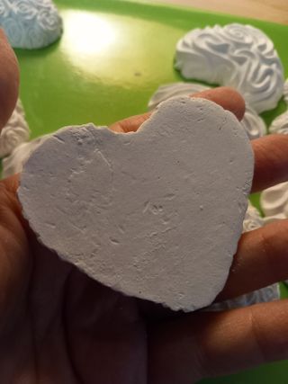 Cuoricini di gesso
