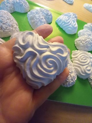 Cuoricini di gesso