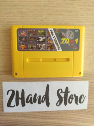 Juego Snes 70 en 1 PAL