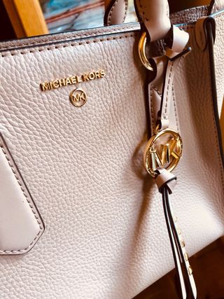 Bolso Michael Kors piel rosa palo