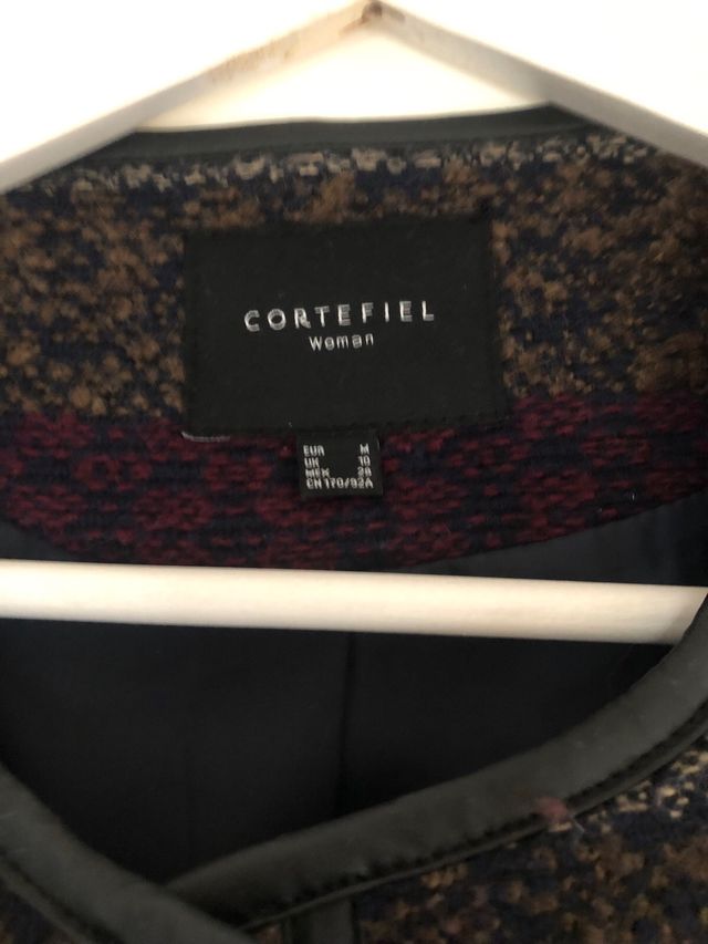 Abrigo recto Cortefiel