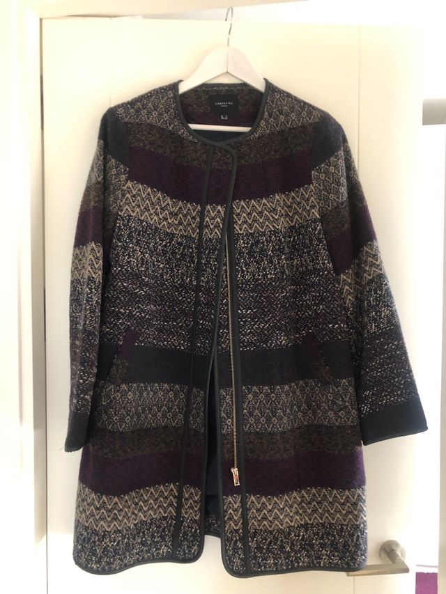 Abrigo recto Cortefiel