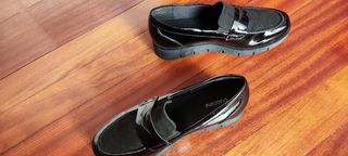 Zapatos de charol negro N 37