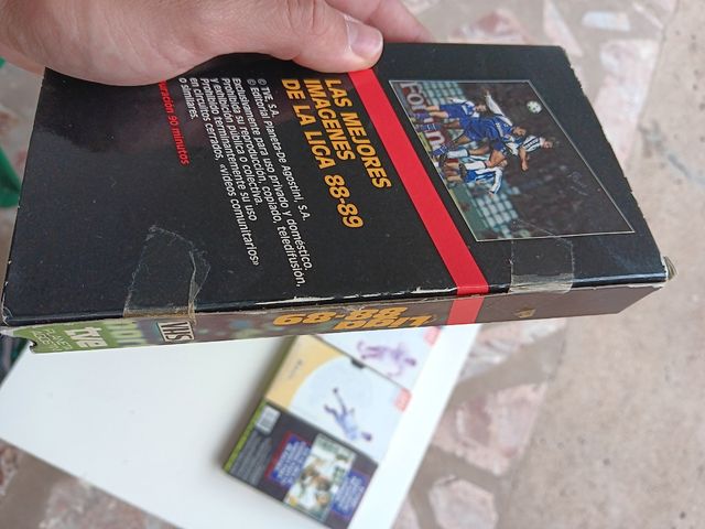 Pack videos fútbol VHS