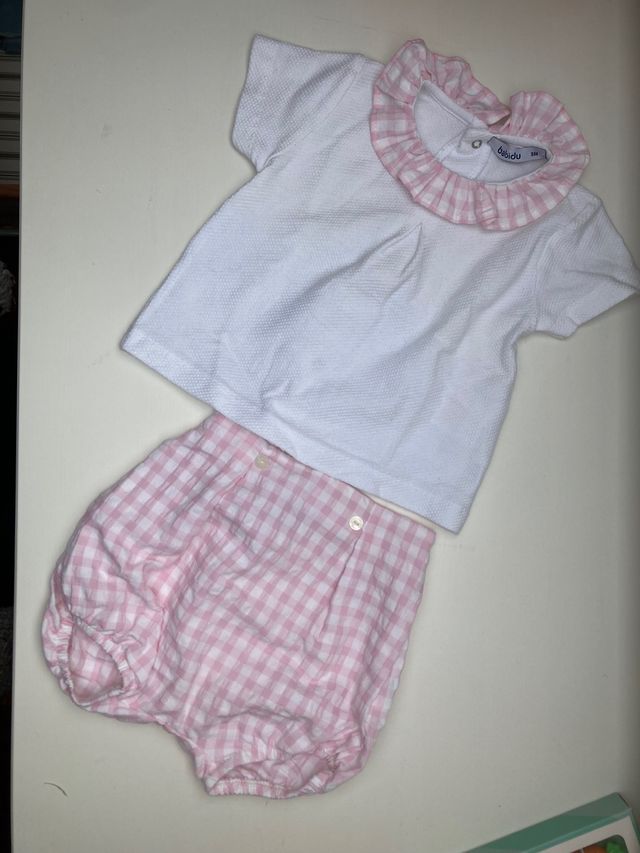 Conjuto ranita + camiseta