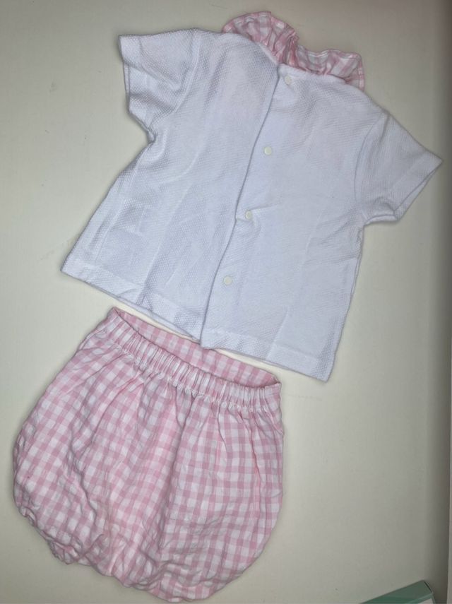 Conjuto ranita + camiseta