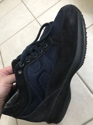 Sneakers uomo Hogan Interactive blu denim n. 41.5