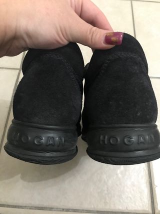 Sneakers uomo Hogan Interactive blu denim n. 41.5