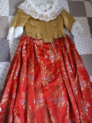 Vestido fallera de niña