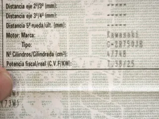Kawasaki z750 LIMITADA EN PAPELES
