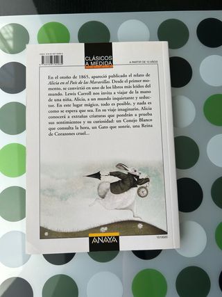 Libro Alicia en el País de las Maravillas 